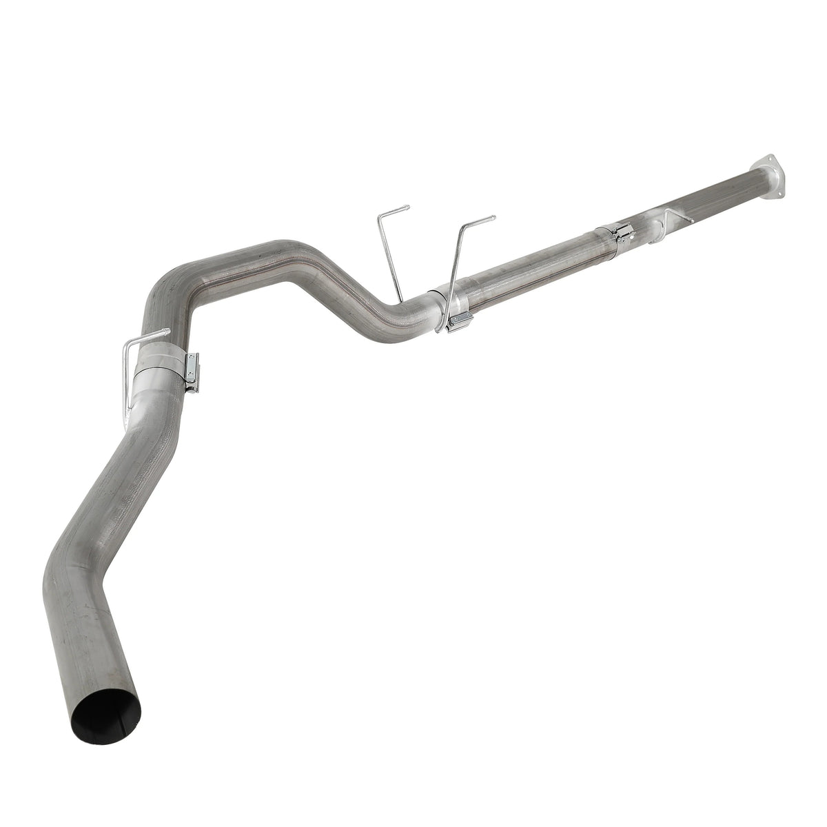 2013-2018 Cummins 4" Downpipe Back Exhaust System - No Muffler