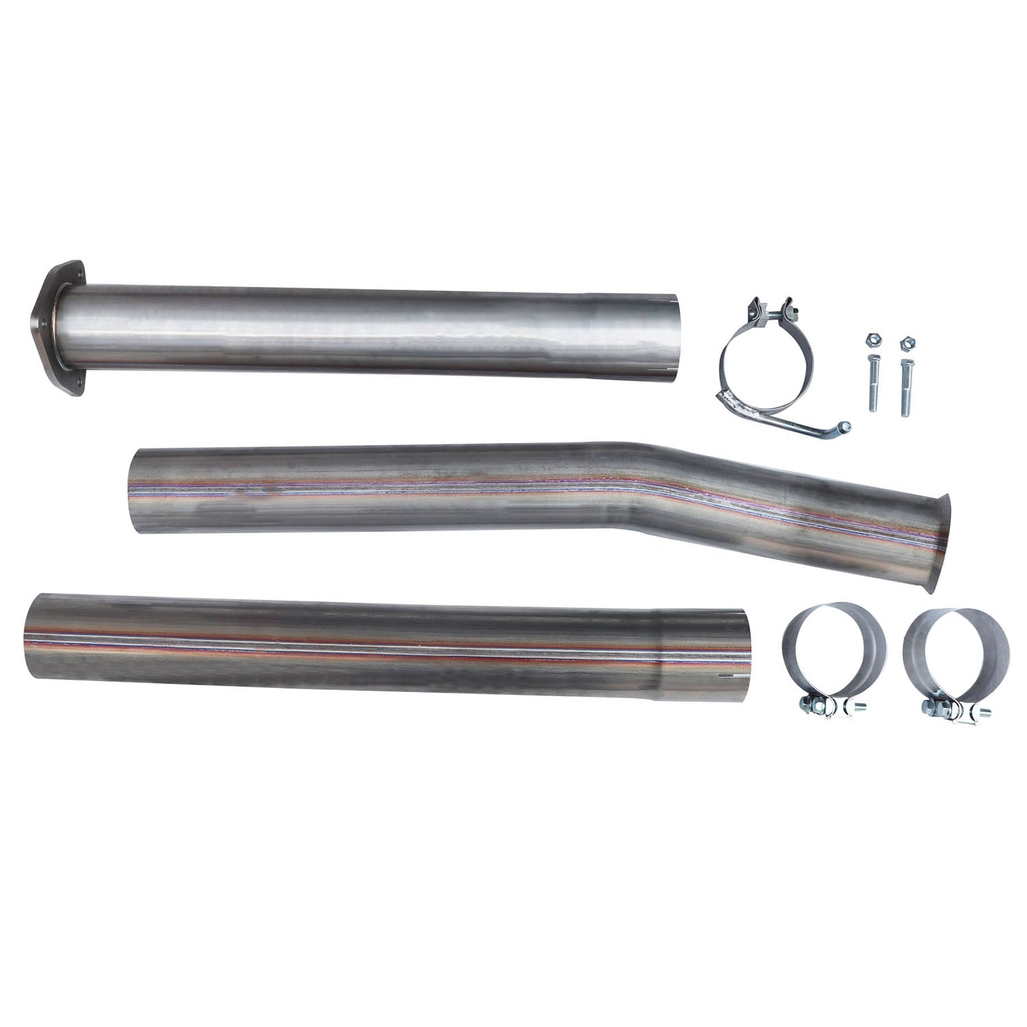 2020-2022 Powerstroke 4" CAT & DPF Race Pipe (FLO-20342)